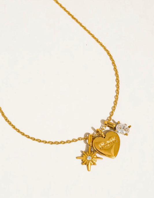 Mom Charm Necklace
