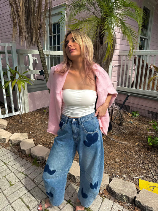 Heartfelt Barrel Jeans