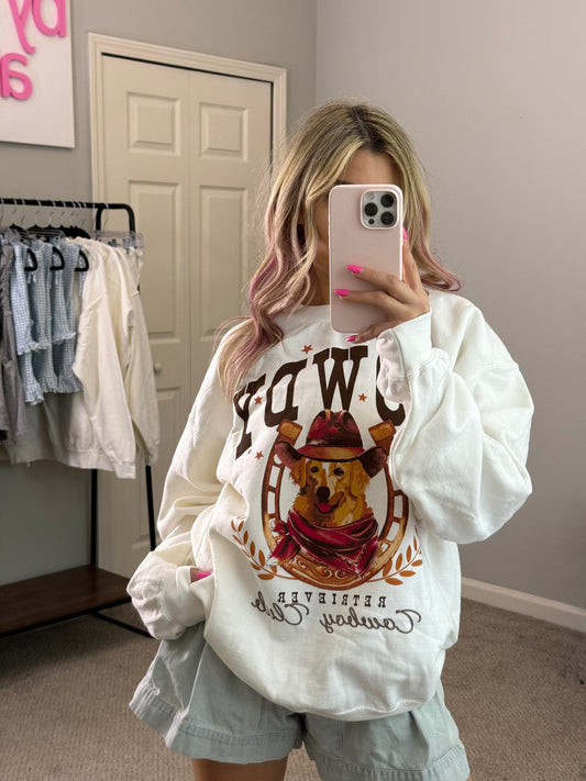 Retriever Cowboy Club Crewneck