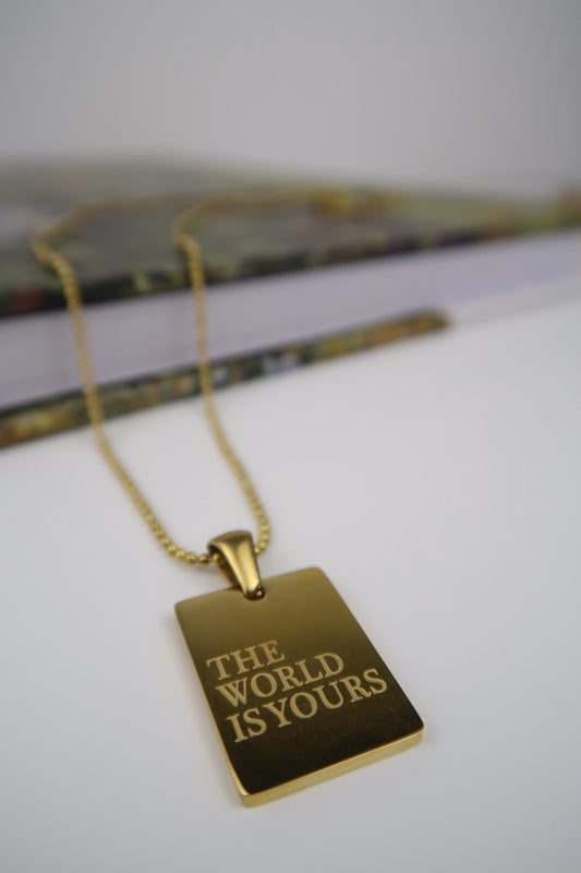 The World Is Yours Necklace