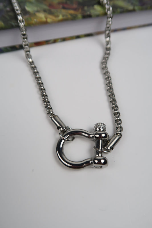 Belmont Chain Necklace (Silver)