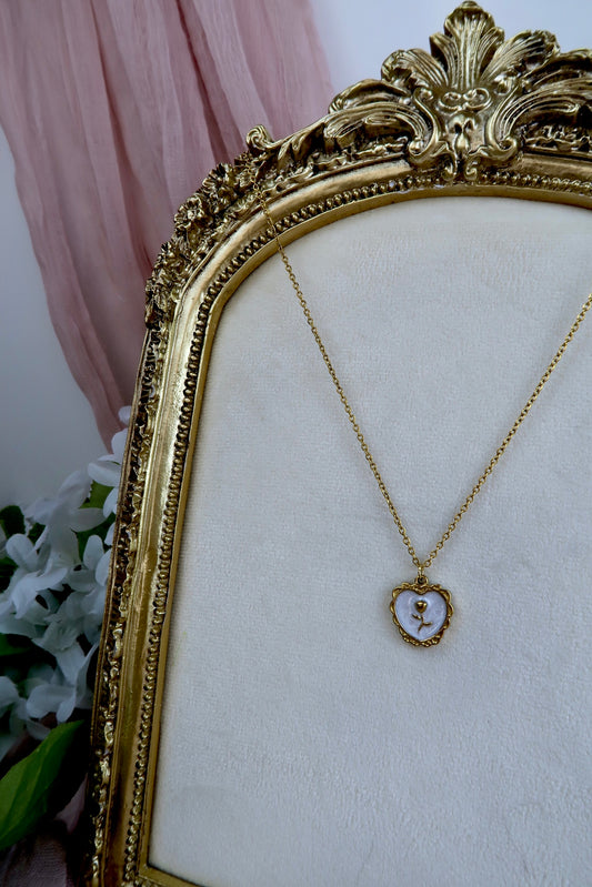 Blooming Heart Pendant