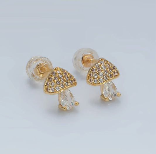 Moonlight Mushroom Studs