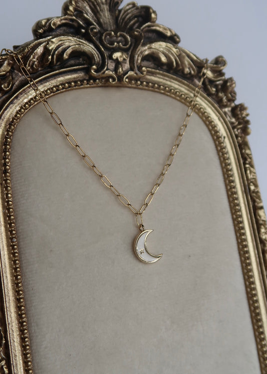 Golden Luna Necklace