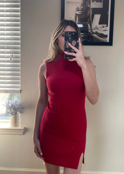 Scarlet Siren Mini Dress