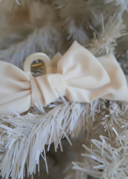 Holiday Bow Hair Clip