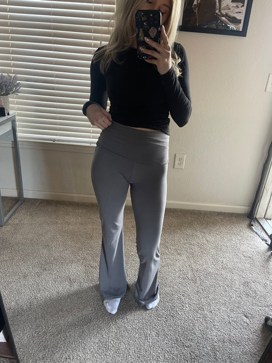 Elevate Flare Leggings (Slate)