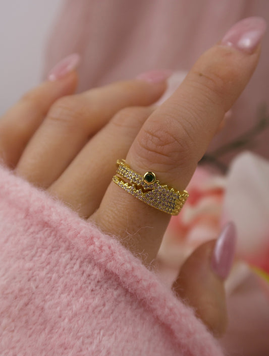 Gator Glimmer Ring