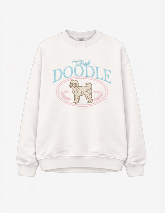 Club Doodle Cozy Club Crewneck