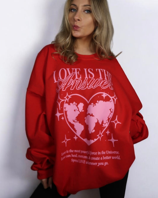 Love Is The Answer Crewneck