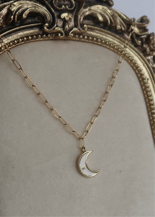 Golden Luna Necklace