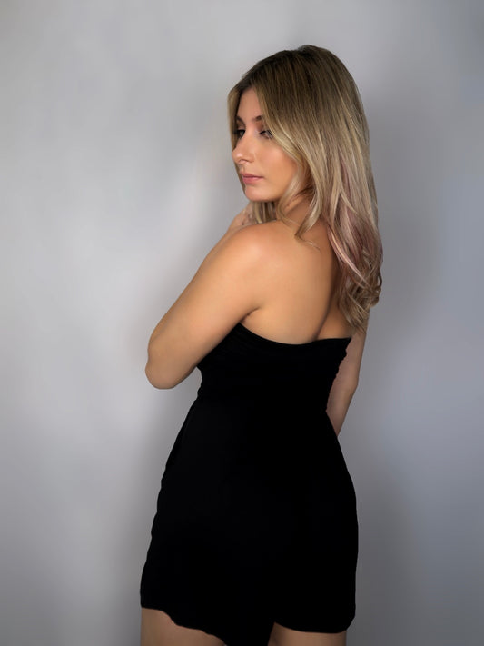 Off Duty Romper - Black
