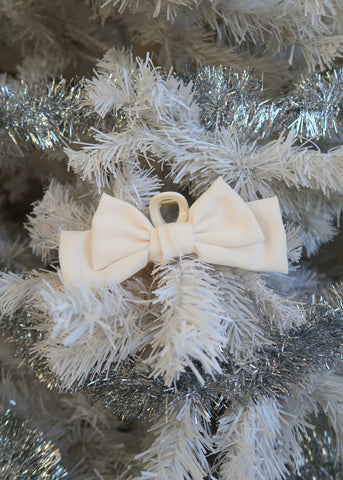 Holiday Bow Hair Clip