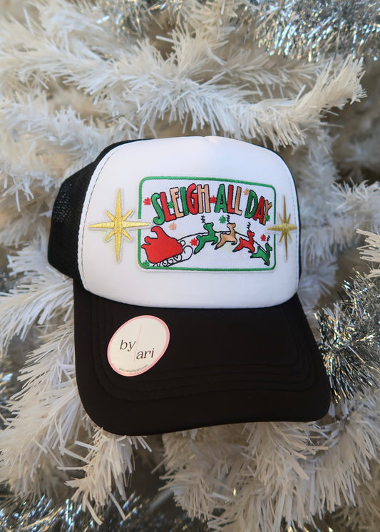 Sleigh All Day Trucker Hat