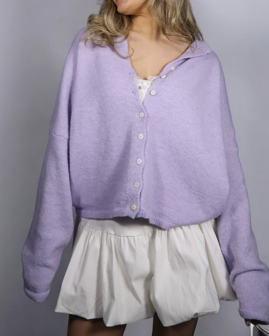 Adore Me Cardigan (Lavender)