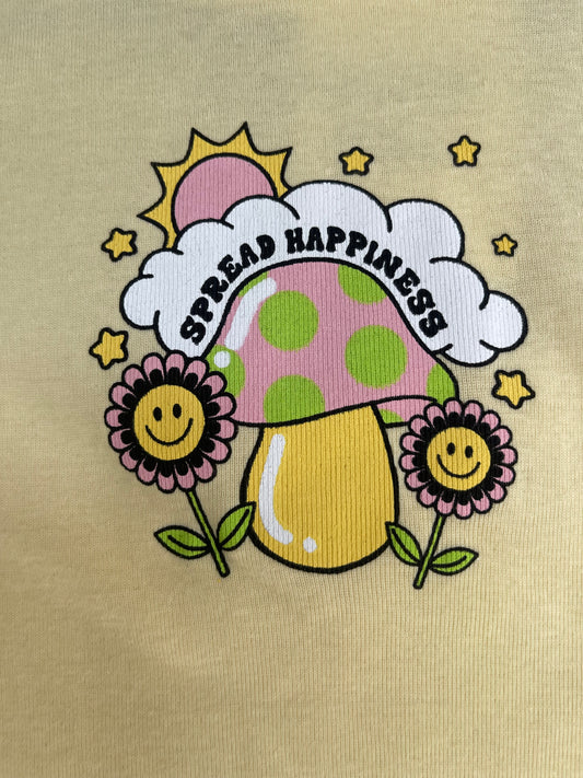 Spread Happiness Baby Tee