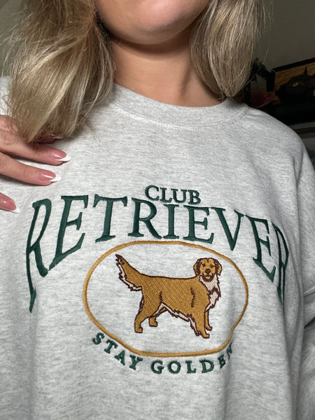 Retriever Cozy Club Crewneck