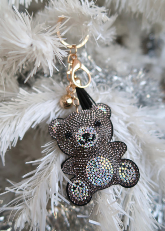 Black Bear Bag Charm