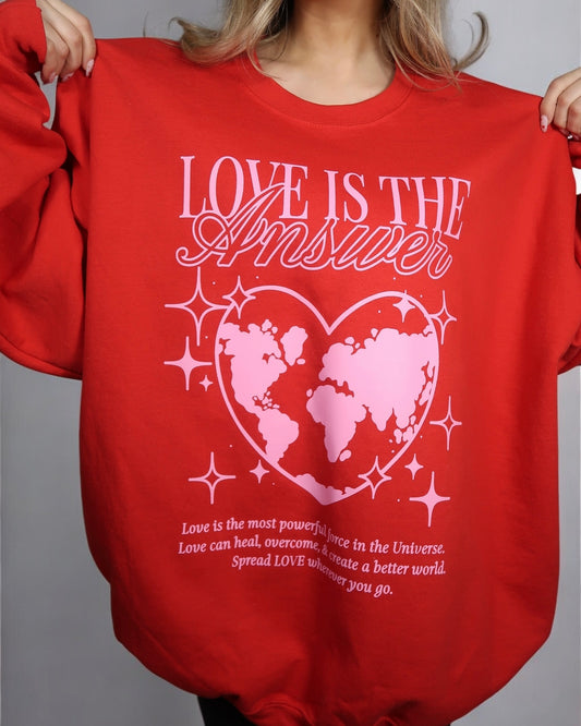 Love Is The Answer Crewneck