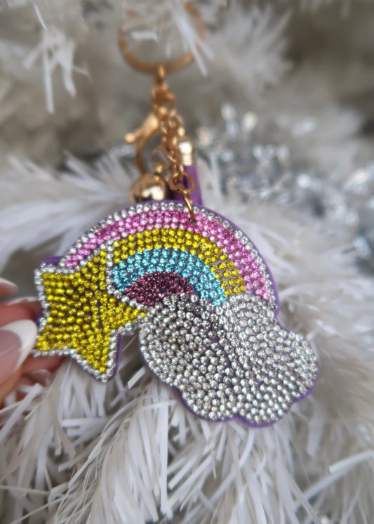 Starlight Rainbow Bag Charm