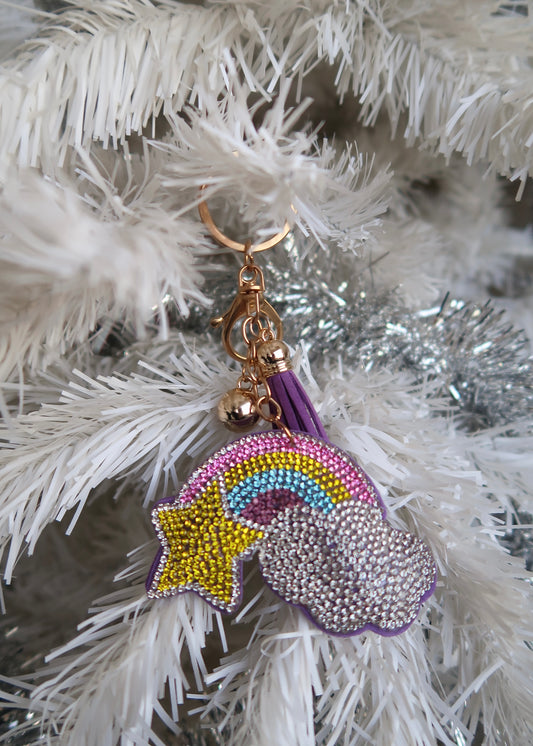 Starlight Rainbow Bag Charm