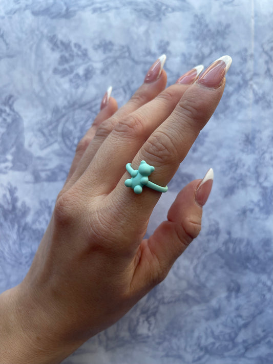 Gummy Bear Ring (Blue)