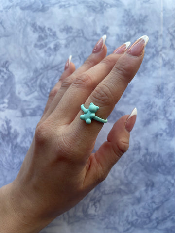 Gummy Bear Ring (Blue)