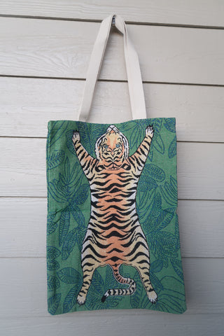 Lush Tiger Lounge Tote Bag