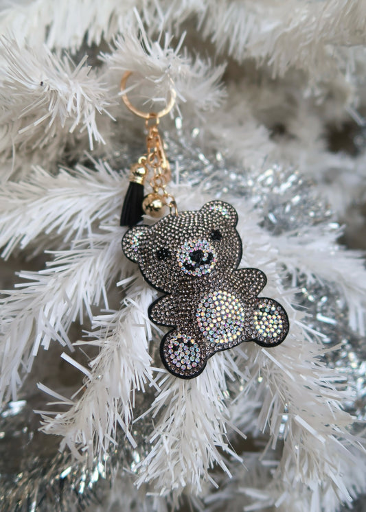 Black Bear Bag Charm