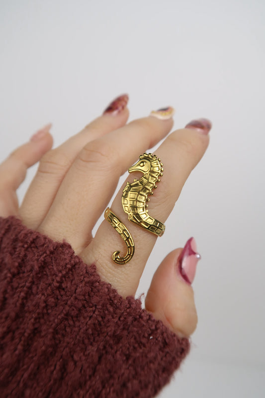 Seahorse Wrap Ring