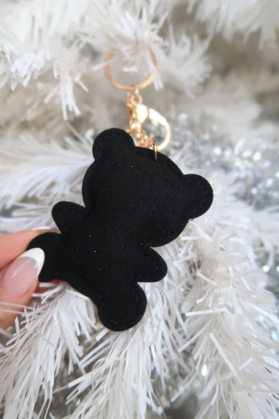 Black Bear Bag Charm