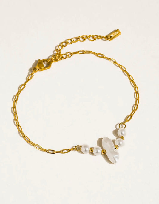 Pearl Chain Bracelet