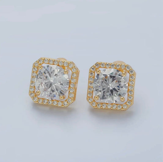 Maison Pavé Studs