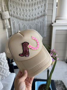 Pink Cowgirl Trucker Hat