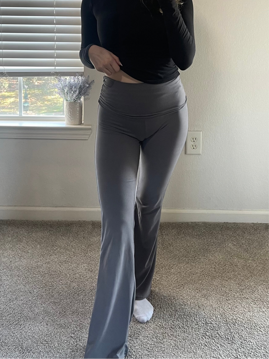 Elevate Flare Leggings (Slate)