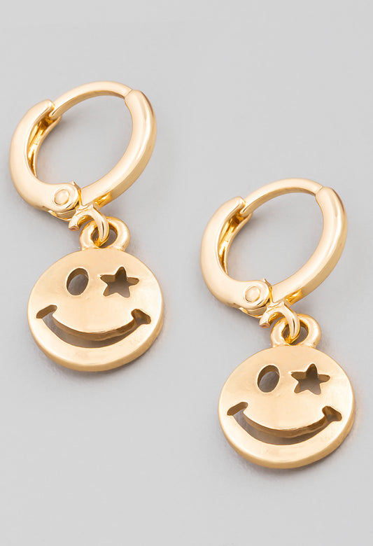 Rockstar Huggie Earrings